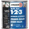 Zinsser Bulls Eye 1-2-3 Primer-Sealer 1Ltr -Paint Tools 10135 P