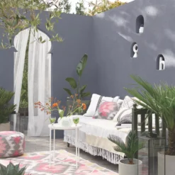 Sandtex Smooth Masonry Paint Vermont Grey 5Ltr -Paint Tools 101JF A2