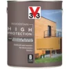 V33 High-Protection Exterior Woodstain Satin Light Oak 2.5Ltr -Paint Tools 117JY P