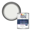 Dulux Trade Satin Pure Brilliant White Trim Paint 1Ltr 1 Dulux Trade Satin Pure Brilliant White Trim Paint 1Ltr -Paint Tools 13081 P