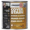 Zinsser Cover Stain Primer White 1Ltr -Paint Tools 17114 P