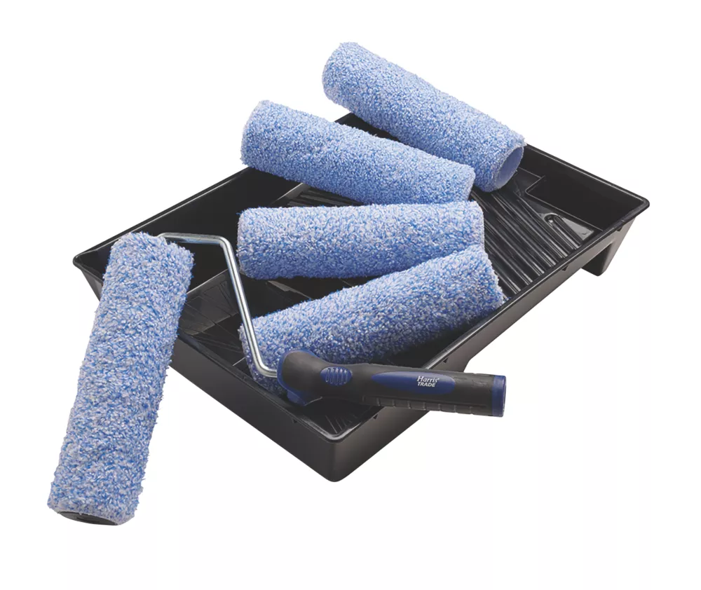 Harris Trade 9" Medium Pile Roller Kit 7 Pieces 4 Harris Trade 9" Medium Pile Roller Kit 7 Pieces - Image 2