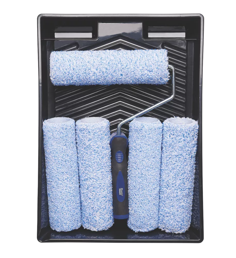 Harris Trade 9" Medium Pile Roller Kit 7 Pieces 3 Harris Trade 9" Medium Pile Roller Kit 7 Pieces