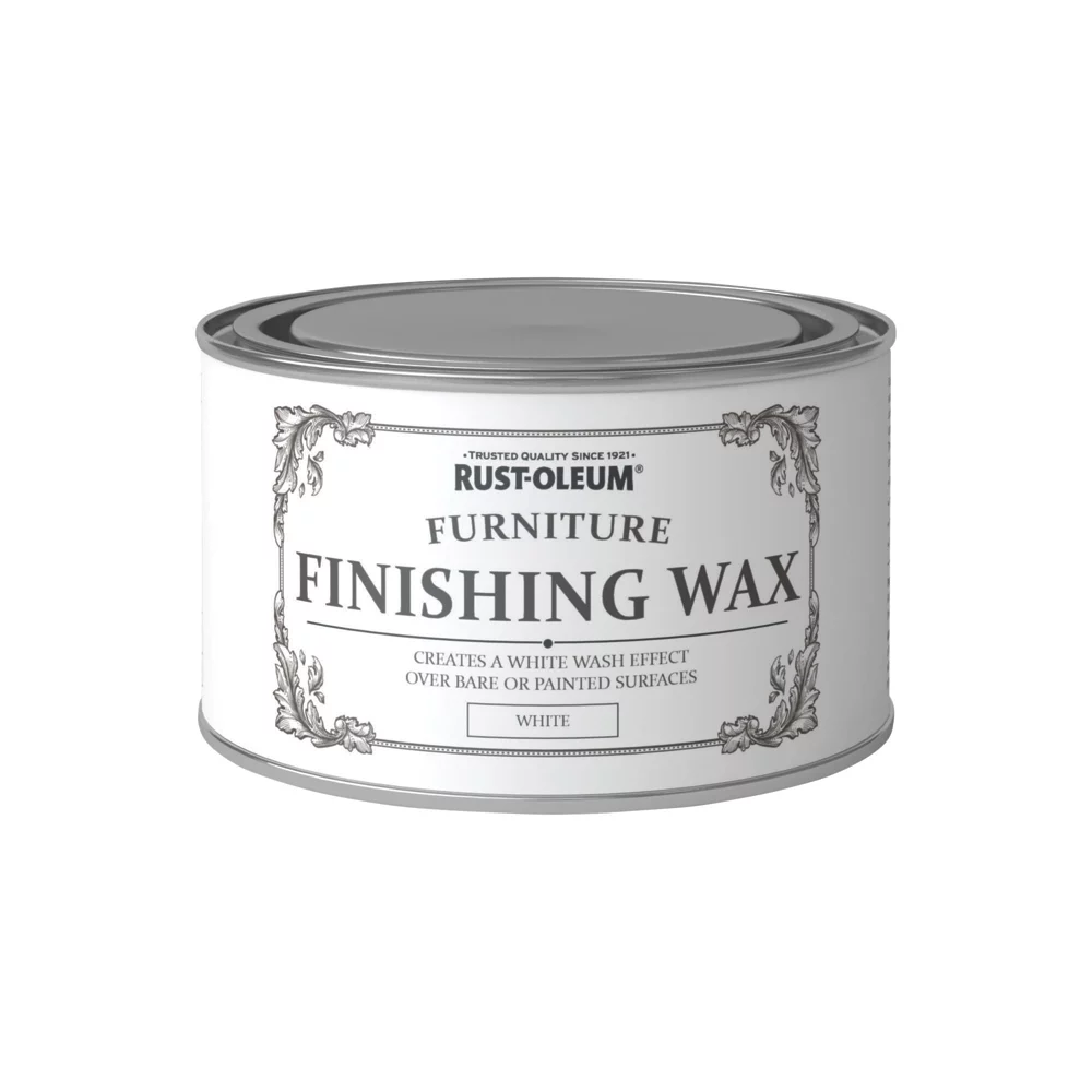 Rust-oleum Universal Furniture Finishing Wax Matt White 400ml 4 Rust-oleum Universal Furniture Finishing Wax Matt White 400ml - Image 2