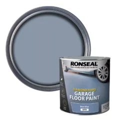 Ronseal Diamond Hard Garage Floor Paint Steel Blue 2.5Ltr