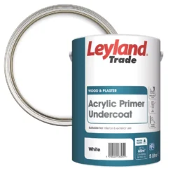 Leyland Trade Acrylic Primer Undercoat 5Ltr
