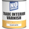 No Nonsense Quick-Dry Varnish Satin Clear 750ml -Paint Tools 30824 P