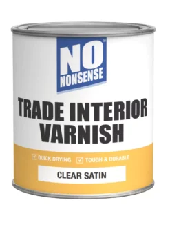 No Nonsense Quick-Dry Varnish Satin Clear 750ml