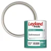 Leyland Trade Satin Brilliant White Trim Paint 750ml 2 Leyland Trade Satin Brilliant White Trim Paint 750ml -Paint Tools 325HF P