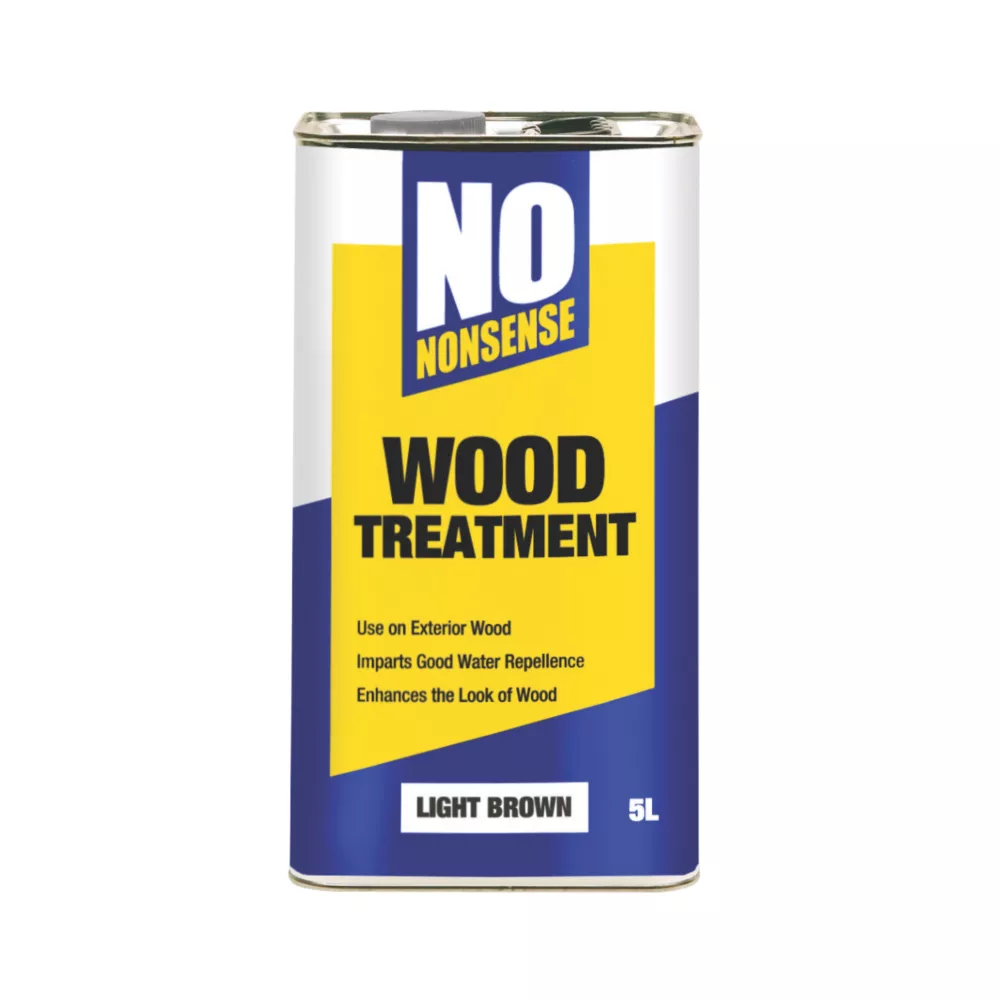 No Nonsense Wood Treatment Light Brown 5Ltr 4 No Nonsense Wood Treatment Light Brown 5Ltr - Image 2