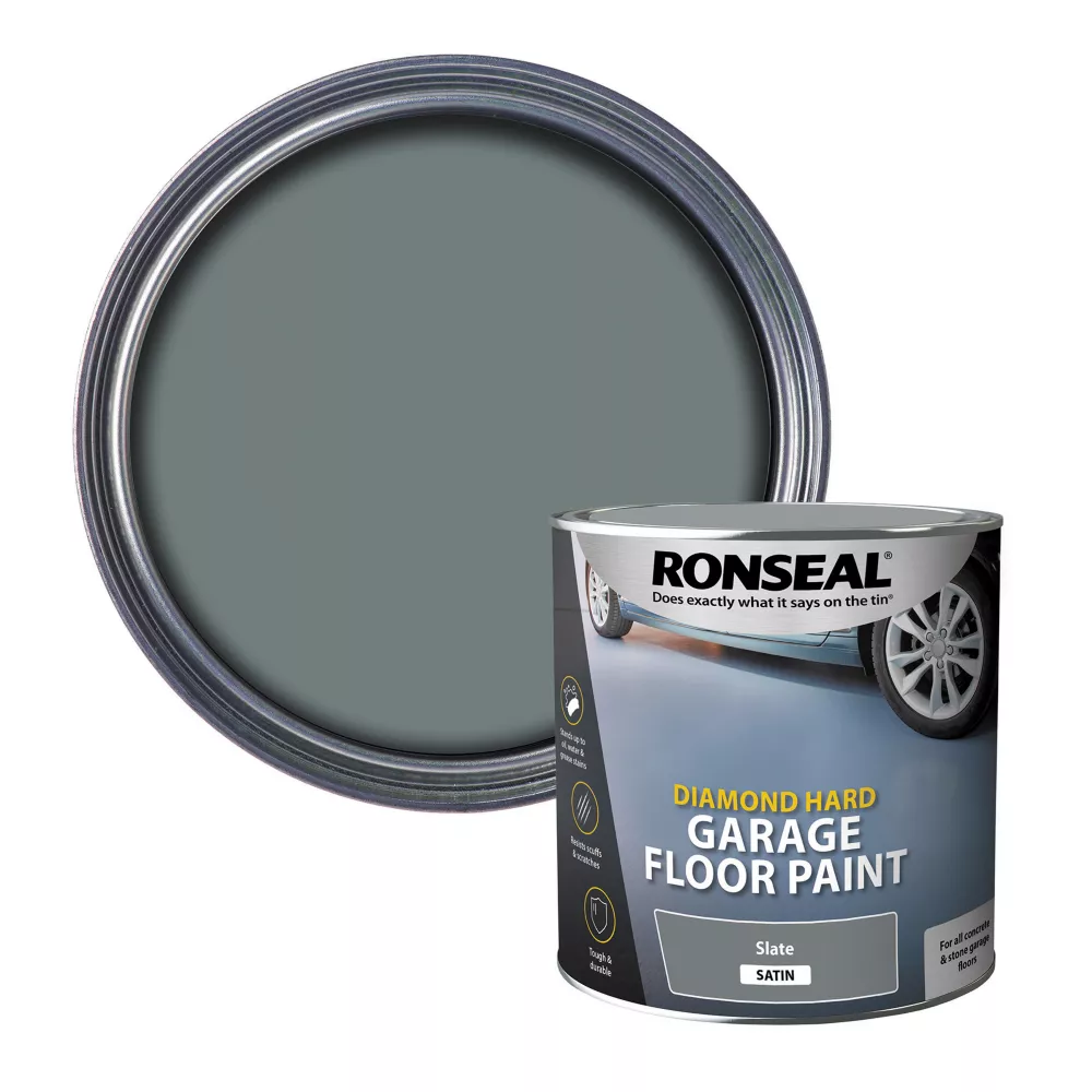 Ronseal Diamond Hard Garage Floor Paint Slate 2.5Ltr 5 Ronseal Diamond Hard Garage Floor Paint Slate 2.5Ltr - Image 3