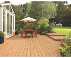 Ronseal Quick Drying Decking Stain Country Oak 2.5Ltr -Paint Tools 410VT A2