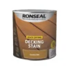 Ronseal Quick Drying Decking Stain Country Oak 2.5Ltr -Paint Tools 410VT P