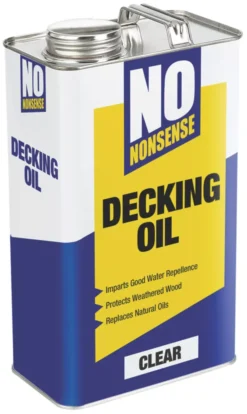 No Nonsense Timber Decking Oil Clear 5Ltr