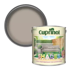 Cuprinol Garden Shades Exterior Wood Paint Matt Muted Clay 2.5Ltr