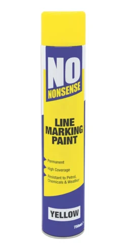 No Nonsense Line Marking Paint Yellow 750ml