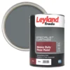 Leyland Trade Heavy Duty Floor Paint Slate 5Ltr -Paint Tools 49596 P