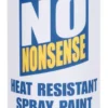 No Nonsense Heat-Resistant Spray Paint Black 400ml -Paint Tools 5006R P