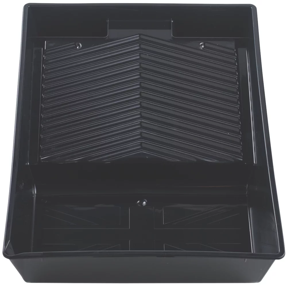Harris Trade 9" Deep Ridge Paint Tray Black 4 Harris Trade 9" Deep Ridge Paint Tray Black - Image 2
