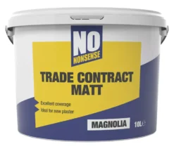 No Nonsense Matt Magnolia Emulsion Paint 10Ltr