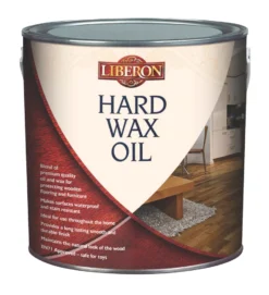 Liberon Hard Wax Oil For Wooden Furniture & Floors Matt 2.5Ltr