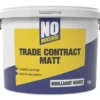 No Nonsense Matt Brilliant White Emulsion Contract Paint 10Ltr -Paint Tools 532FV P
