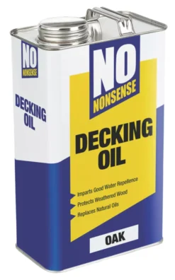 No Nonsense Timber Decking Oil Oak 5Ltr