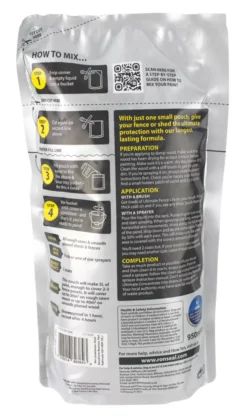 Ronseal Ultimate Fence Life Concentrate Treatment Medium Oak 5L From 950mlLtr -Paint Tools 543RV A3