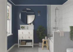 Dulux EasyCare Matt Sapphire Salute Emulsion Paint 2.5Ltr 12 Dulux EasyCare Matt Sapphire Salute Emulsion Paint 2.5Ltr -Paint Tools 5933T A3