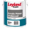 Leyland Trade Acrylic Primer Undercoat 2.5Ltr -Paint Tools 64719 P
