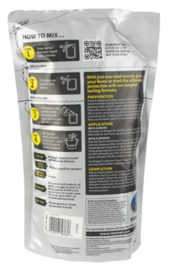 Ronseal Ultimate Fence Life Concentrate Treatment Dark Oak 5L From 950mlLtr -Paint Tools 669RV A3