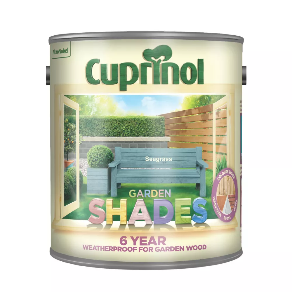 Cuprinol Garden Shades Woodstain Matt Seagrass 2.5Ltr 4 Cuprinol Garden Shades Woodstain Matt Seagrass 2.5Ltr - Image 2