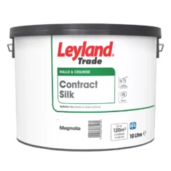 Leyland Trade Contract Silk Magnolia Emulsion Paint 10Ltr
