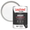 Leyland Trade Smart Eggshell Brilliant White Emulsion Smart Multi-Surface Paint 5Ltr -Paint Tools 815PT P