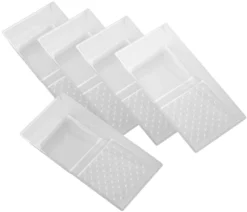 No Nonsense 4" Tray Inserts Clear 5 Pack