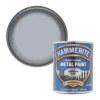 Hammerite Smooth Smooth Metal Paint Silver 750ml -Paint Tools 85324 P