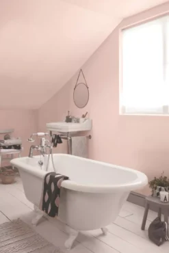 Dulux EasyCare Matt Blush Pink Emulsion Paint 2.5Ltr 11 Dulux EasyCare Matt Blush Pink Emulsion Paint 2.5Ltr -Paint Tools 8582T A3