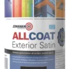 Zinsser All Coat Exterior Paint Black 1Ltr 1 Zinsser All Coat Exterior Paint Black 1Ltr -Paint Tools 8716G P
