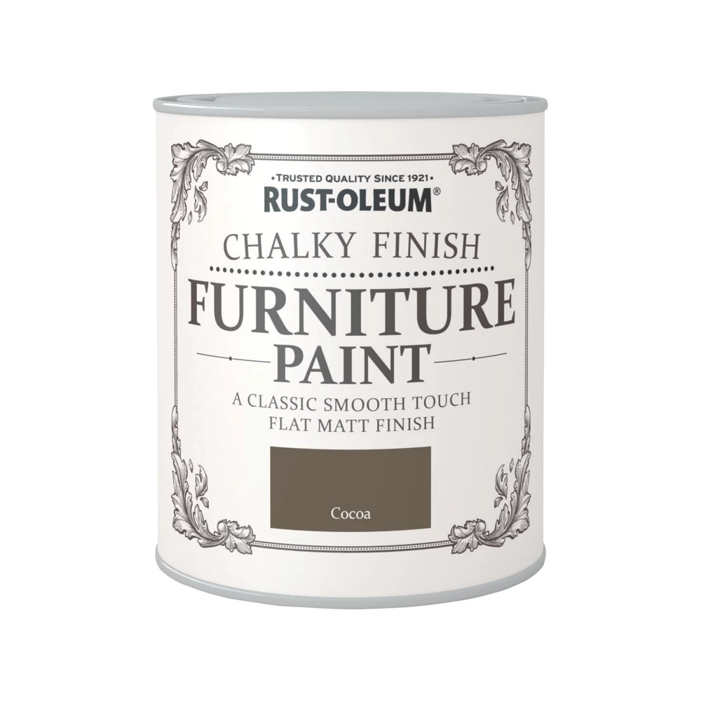 Rust-oleum Universal Furniture Paint Chalky Cocoa Brown 750ml 4 Rust-oleum Universal Furniture Paint Chalky Cocoa Brown 750ml - Image 2