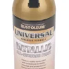 Rust-oleum Universal Spray Paint Gloss Metallic Gold 400ml -Paint Tools 88472 P