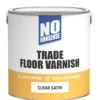 No Nonsense Quick-Dry Floor Varnish Satin 2.5Ltr -Paint Tools 95447 P